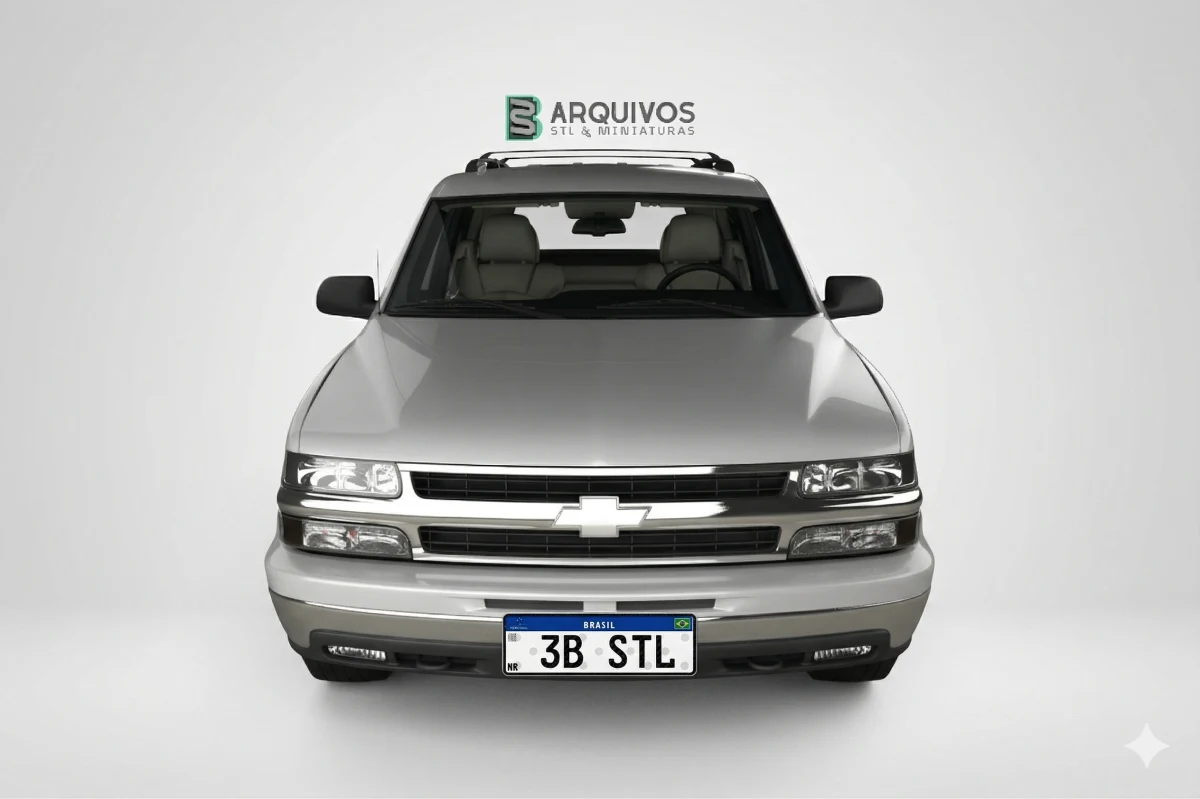 Modelo 3D STL - Chevrolet Tahoe LS 2002 — foto 2